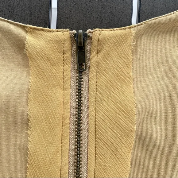 VINTAGE RETRO 70s ESLEY 3-D ROSE APPLIQUE SHEATH MINI DRESS!! - Picture 7 of 9